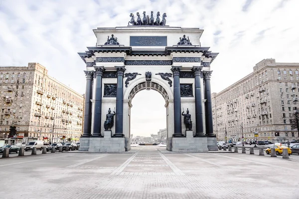 Arc Triomphe Sur Avenue Koutouzov Moscou — Photo