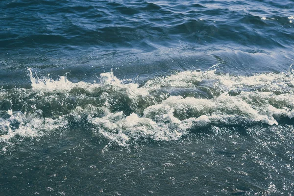 Small Waves Sea Shore Sunny Day — Stock Photo, Image