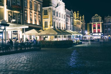 eski şehir, ana kare, istirahat p güzel bir parçası