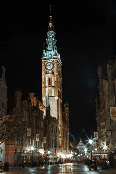 büyük eski liman kenti Baltık Denizi, şehir merkezi ile bir vi