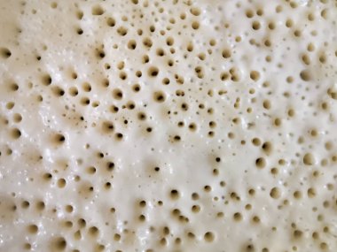 Kızarmış ince krep dokusu.