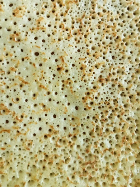 Texture Fried Thin Pancake — Stock Photo, Image