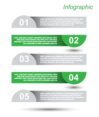 Infographic şablon tasarımı