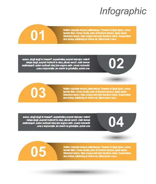 Infographic şablon tasarımı
