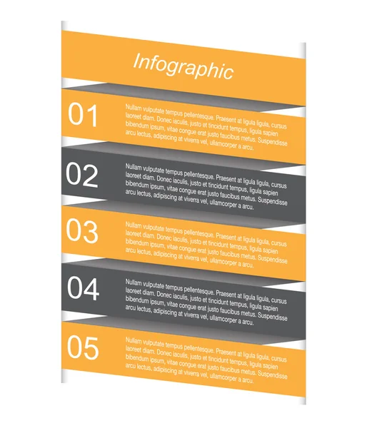 Conception de modèles d'infographie — Image vectorielle