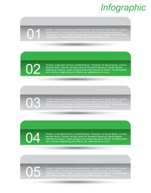 Infographic şablon tasarımı