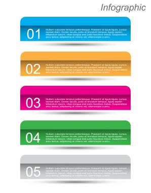Infographic şablon tasarımı