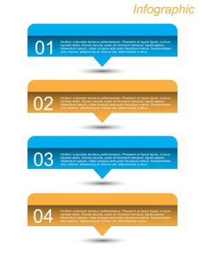 Infographic şablon tasarımı