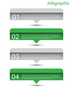 Infographic şablon tasarımı