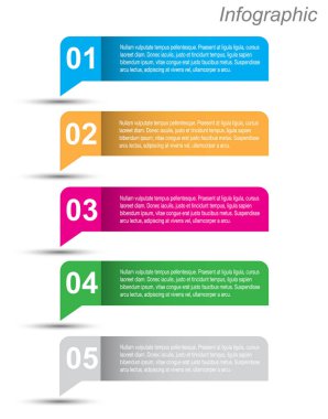 Infographic şablon tasarımı