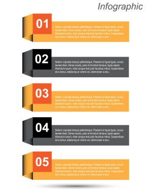 Infographic şablon tasarımı