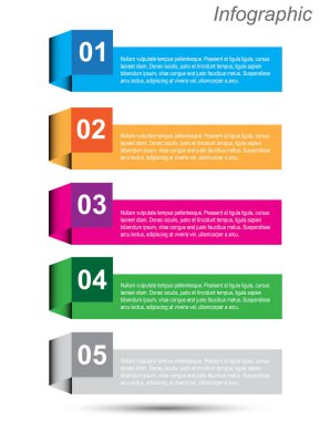 Infographic şablon tasarımı