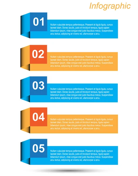 Infographic şablon tasarımı