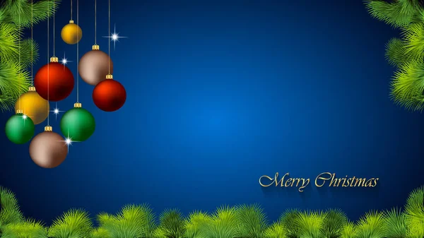 Feliz Navidad fondo. — Vector de stock