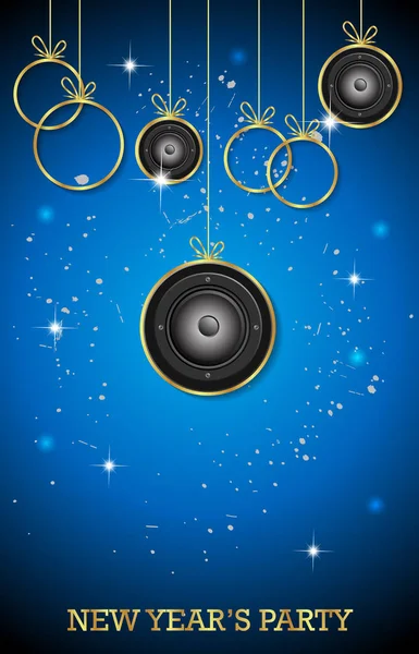 2017 Happy New Year Background for your Christmas Club, festival, event, posters . — стоковый вектор