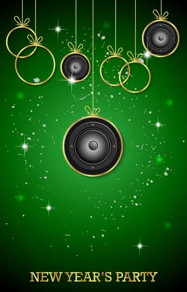 2017 Happy New Year Background for your Christmas Club, festival, event, posters . — стоковый вектор