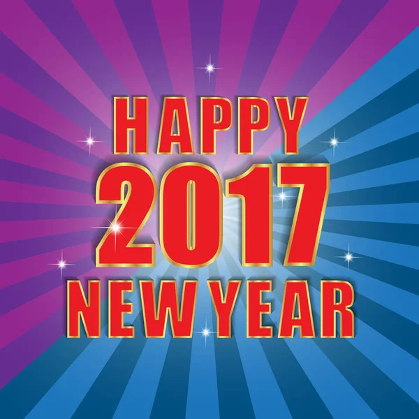 Happy New Year background. — Stock Vector