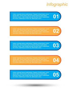Infographic şablon tasarımı