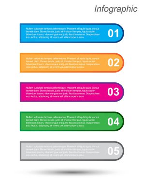 Infographic şablon tasarımı