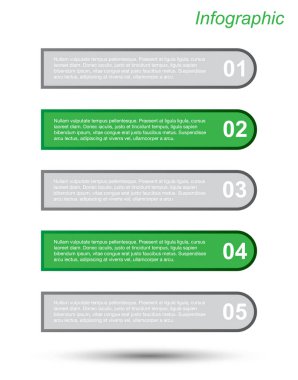 Infographic şablon tasarımı