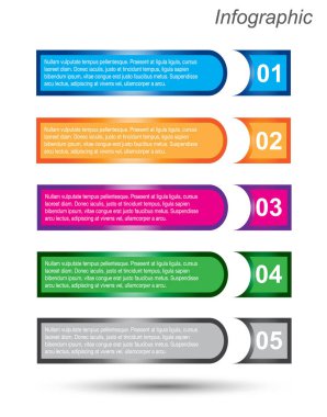 Infographic şablon tasarımı