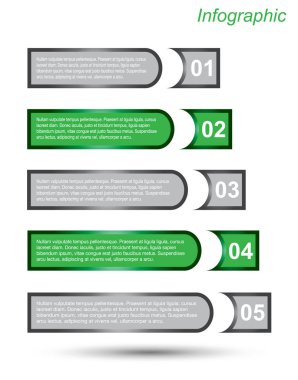 Infographic tasarım şablonu