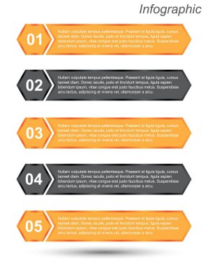 Infographic şablon tasarımı