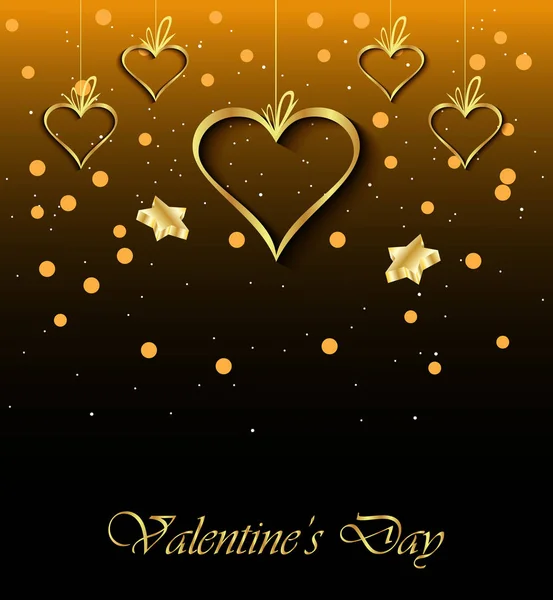 Valentine's day background. — Stock Vector