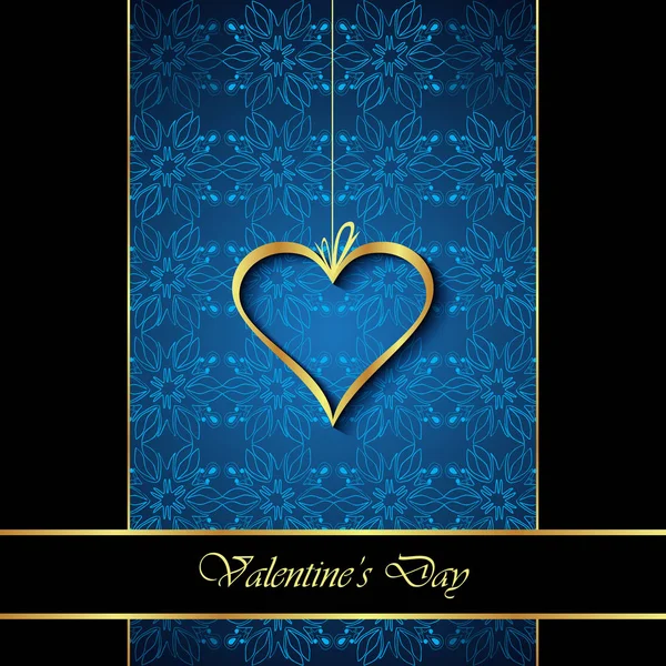 Fondo elegante Día de San Valentín . — Vector de stock