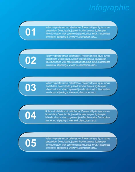 Conception de modèles d'infographie — Image vectorielle