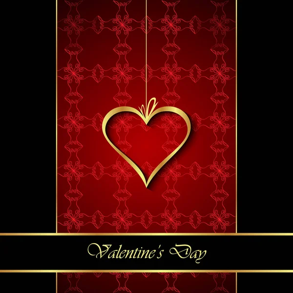 Elegant valentine's day background. — Stock Vector