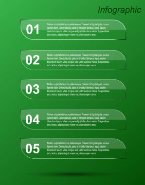 Infographic şablon tasarımı