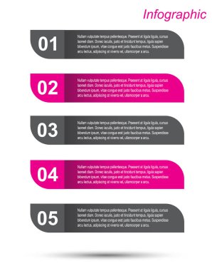 Infographic şablon tasarımı