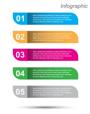 Infographic şablon tasarımı