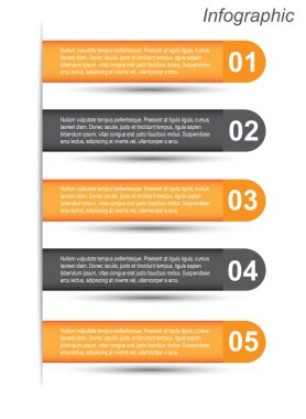 Infographic şablon tasarımı