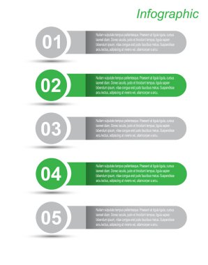 Infographic şablon tasarımı
