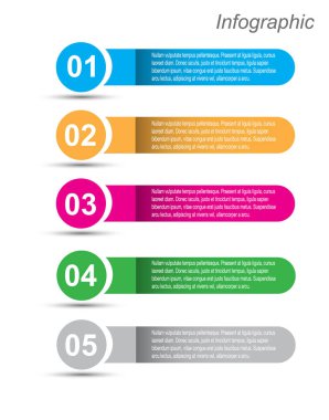 Infographic şablon tasarımı