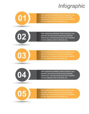 Infographic şablon tasarımı