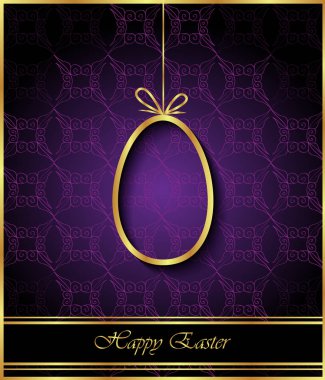 Mutlu Paskalya modern ve zarif arka plan.