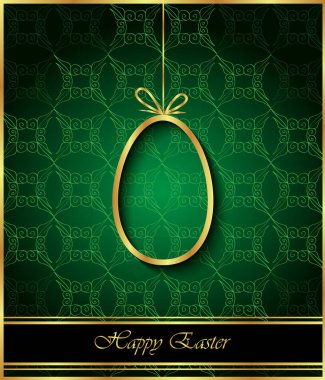 Mutlu Paskalya modern ve zarif arka plan.