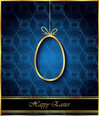 Mutlu Paskalya modern ve zarif arka plan.