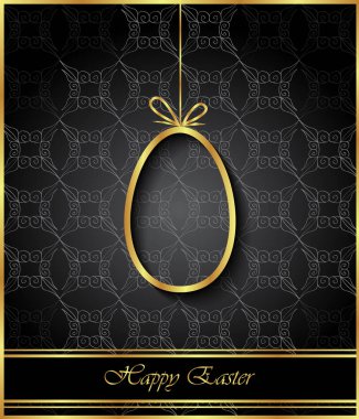 Mutlu Paskalya modern ve zarif arka plan.