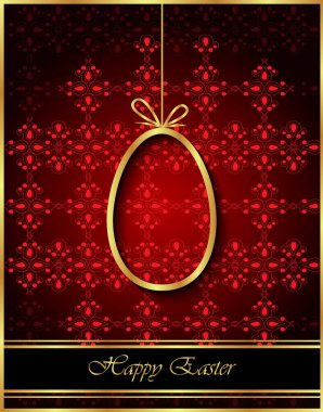 Mutlu Paskalya modern ve zarif arka plan.