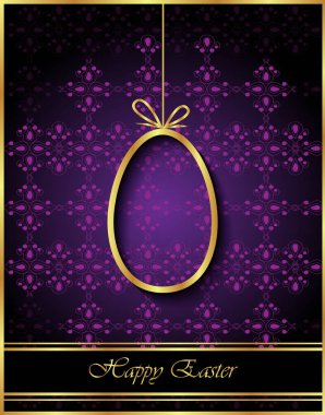 Mutlu Paskalya modern ve zarif arka plan.