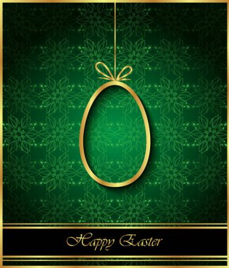 Mutlu Paskalya modern ve zarif arka plan.