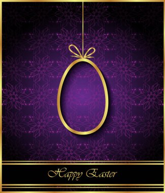 Mutlu Paskalya modern ve zarif arka plan.