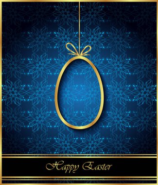 Mutlu Paskalya modern ve zarif arka plan.