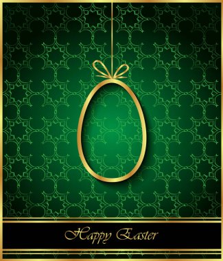 Mutlu Paskalya modern ve zarif arka plan.