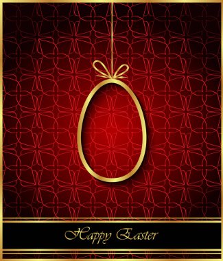 Mutlu Paskalya modern ve zarif arka plan.