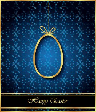 Mutlu Paskalya modern ve zarif arka plan.